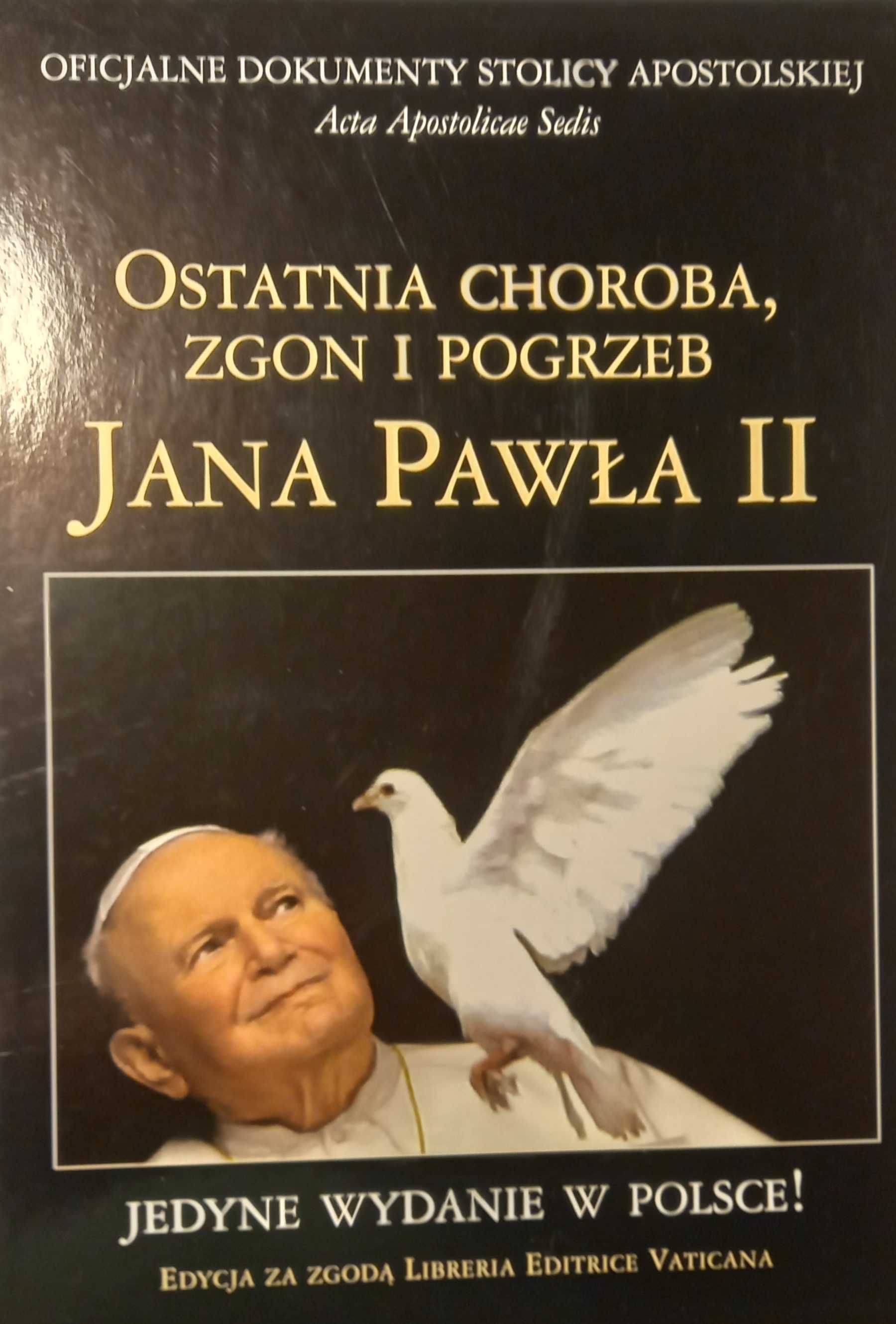 4 książki - albumy o papieżu Janie Pawle II