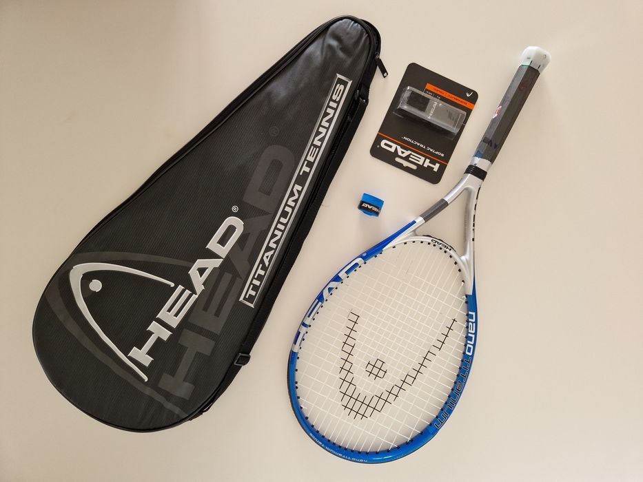 Lekka rakieta tenisowa Head Titanium zestaw Wrocław-Wysoka wys. OLX