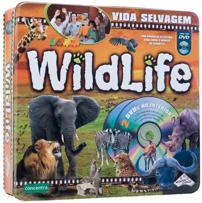 Jogo interativo e de tabuleiro Wild Life da Concentra - NOVO!