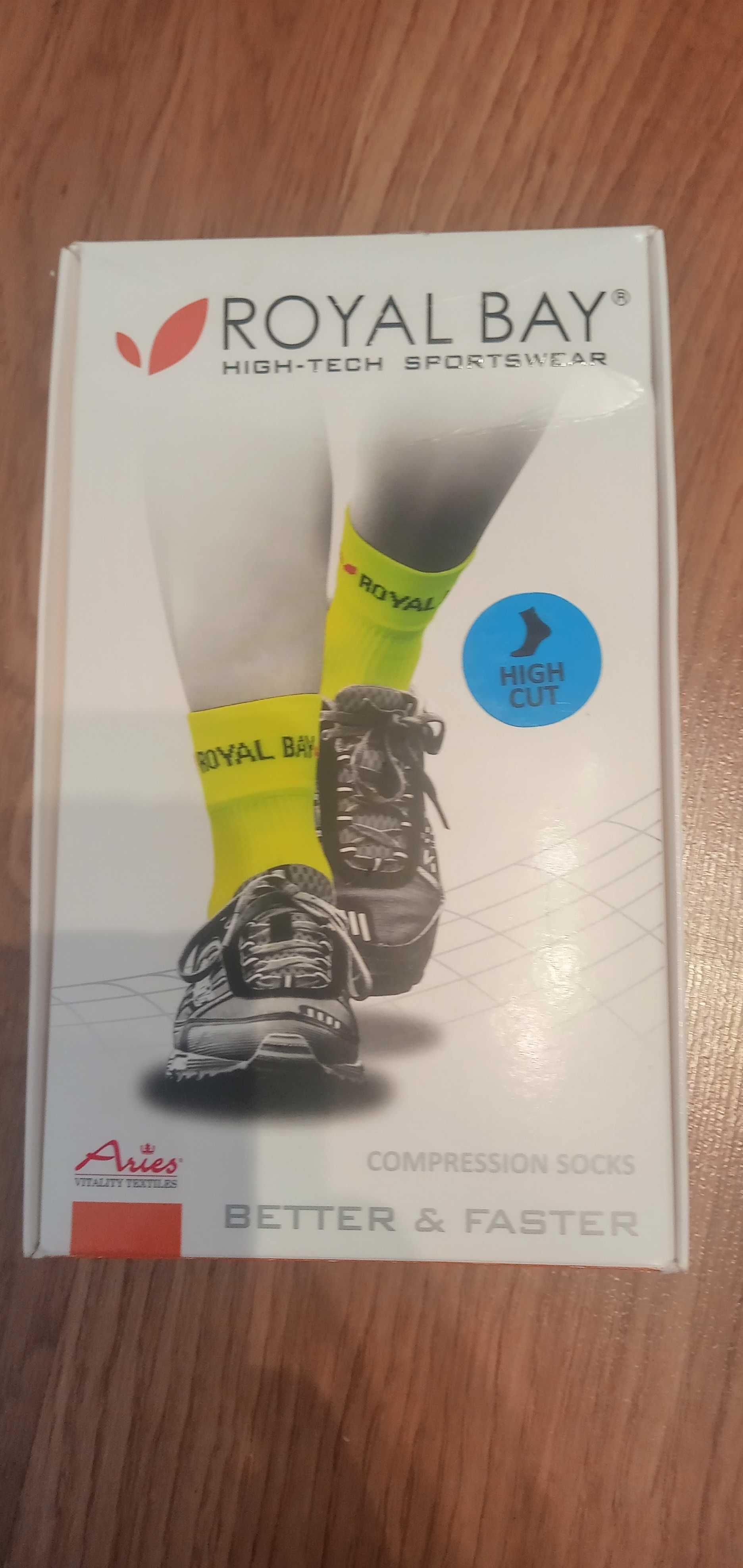 Skarpety sportowe Royal Bay High Cut rozmiar 36-38 różne kolory
