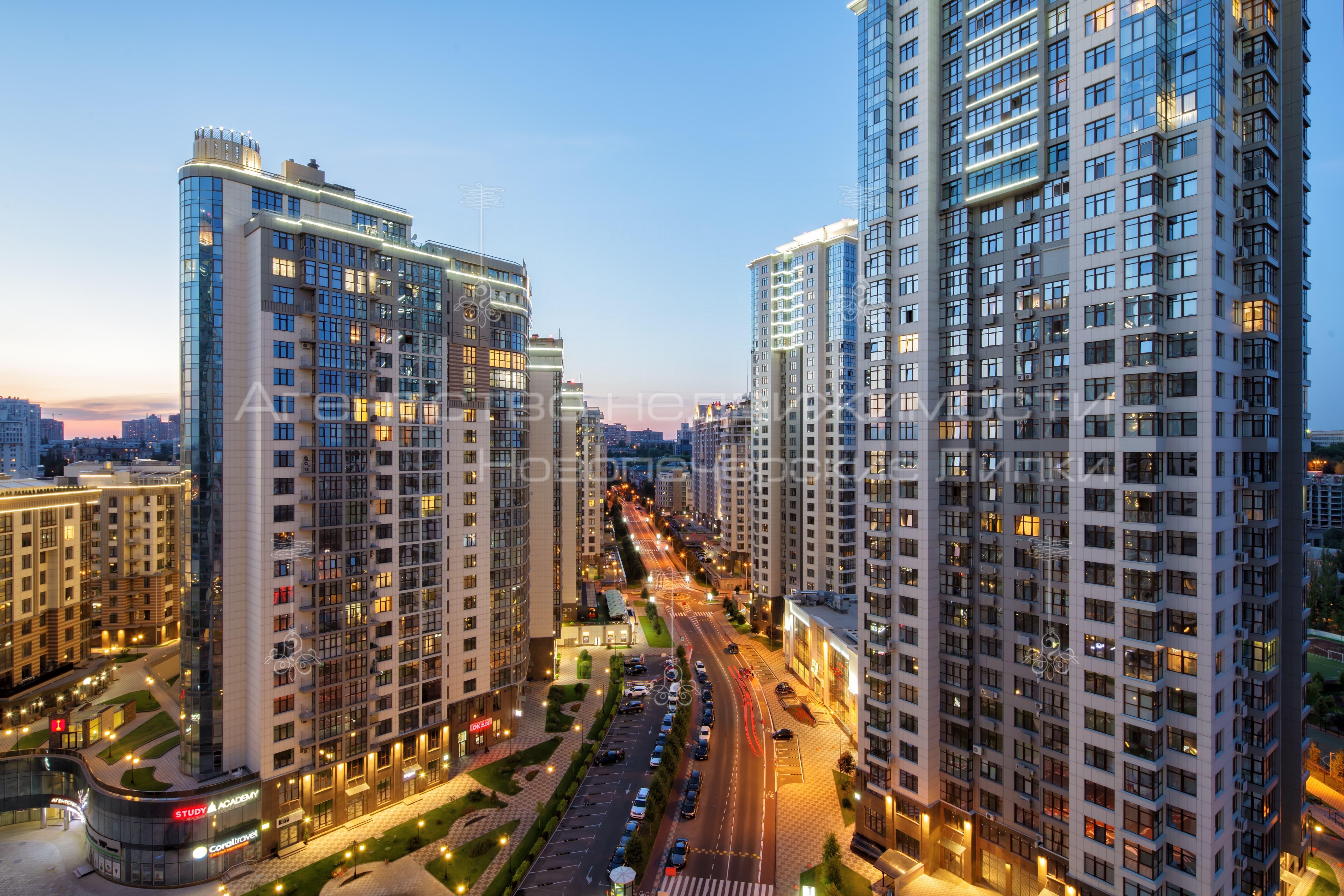 Продажа, Видовая 5к, 210м2 на Драгомирова 19А Новопечерские Липки
