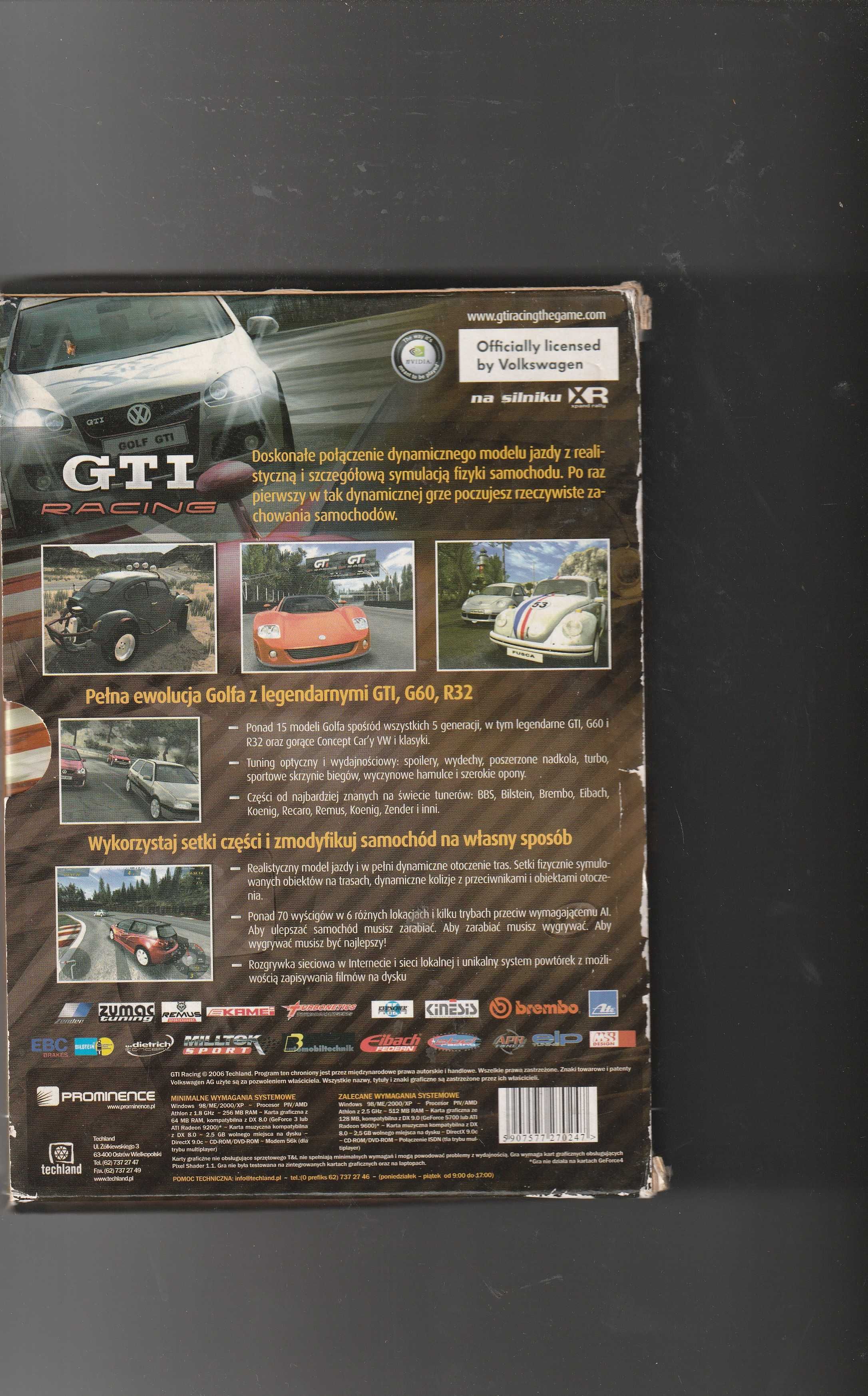 GTI Racing PC polska wersja