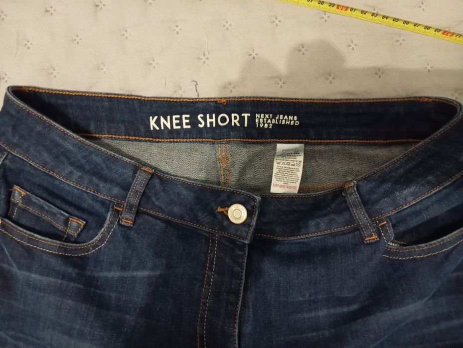 Rybaczki bermudy jeansowe Next 42