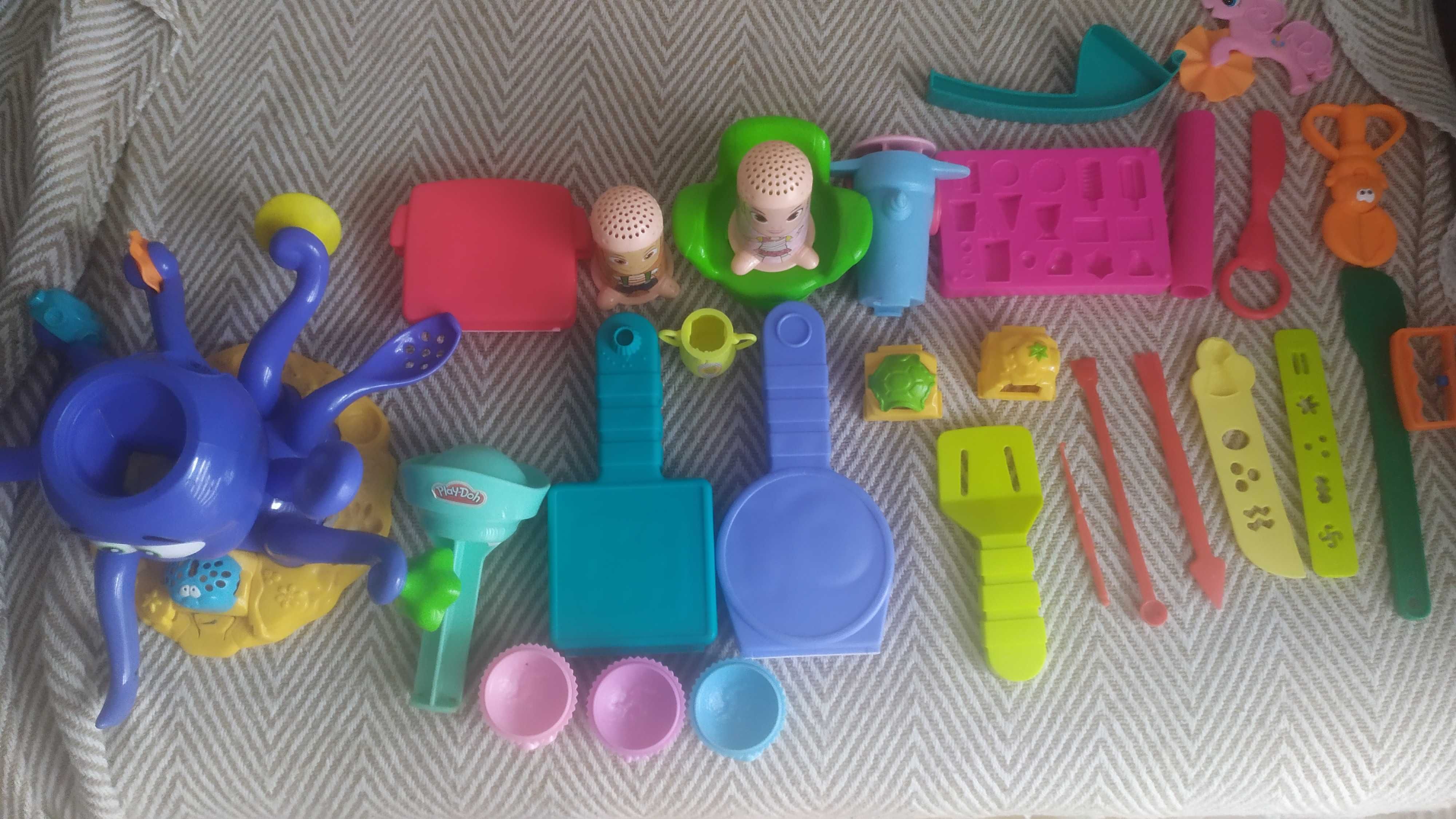 Ośmiornica Play doh ciastolina fryzjer,cukiernia