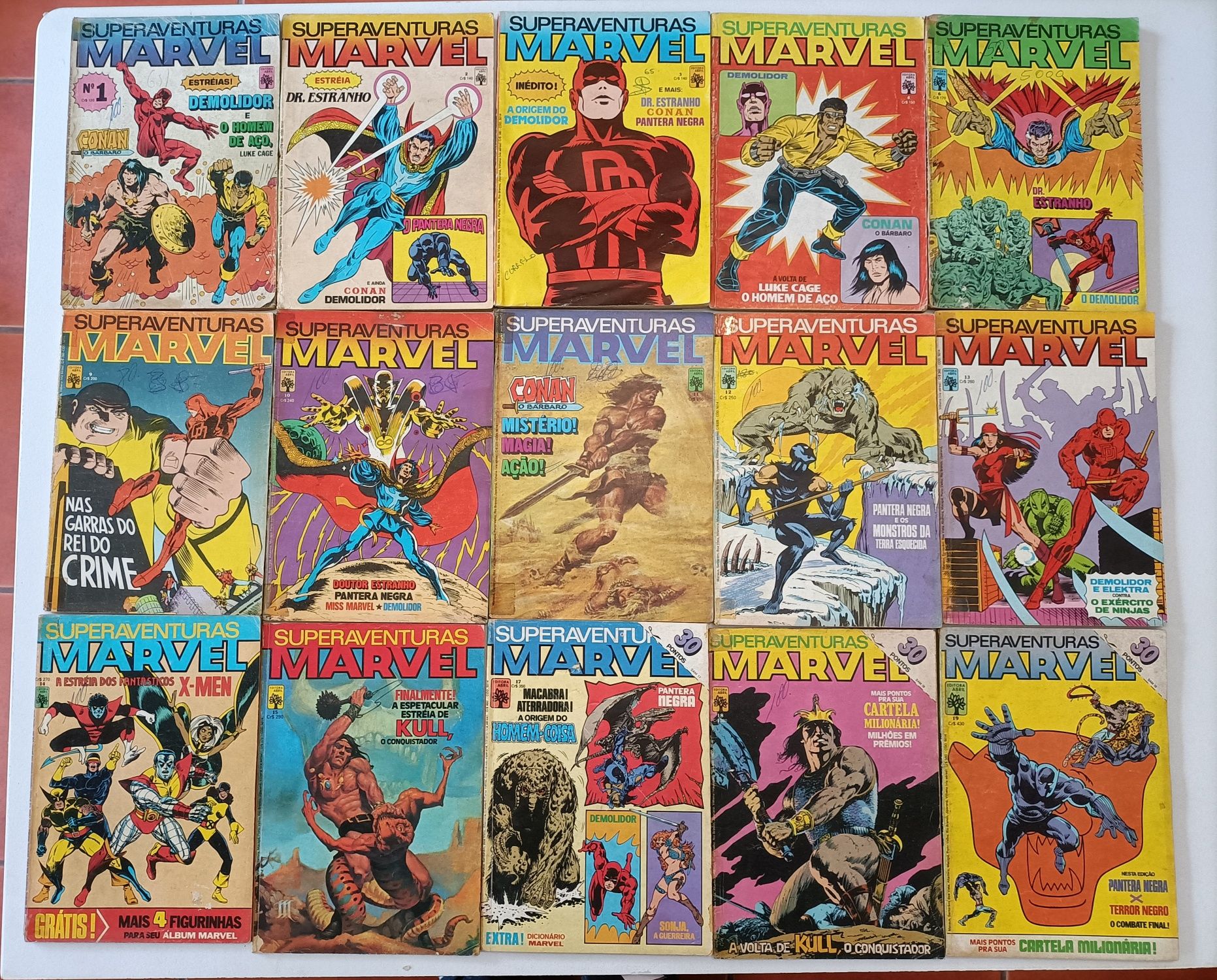 63 Livros Super aventuras Marvel