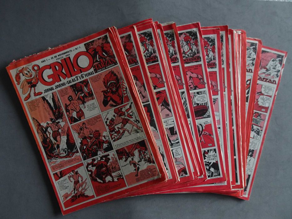 Jornal Juvenil coleção Grilo