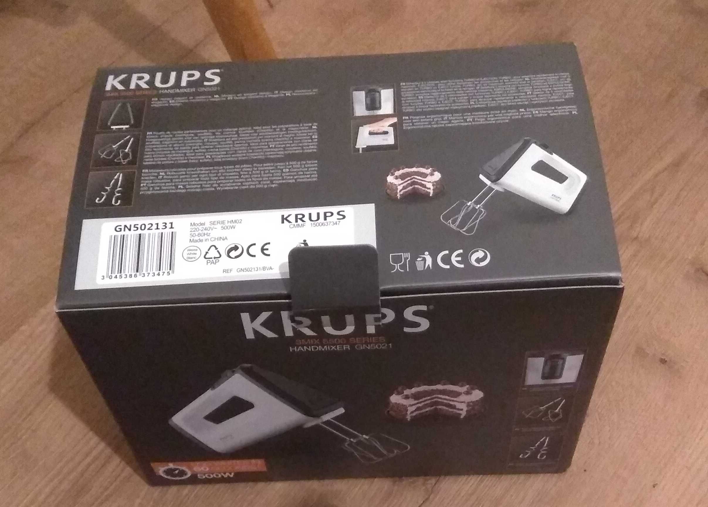 Krups 3 Mix ручной миксер GN5021 | 500 W Германия.
