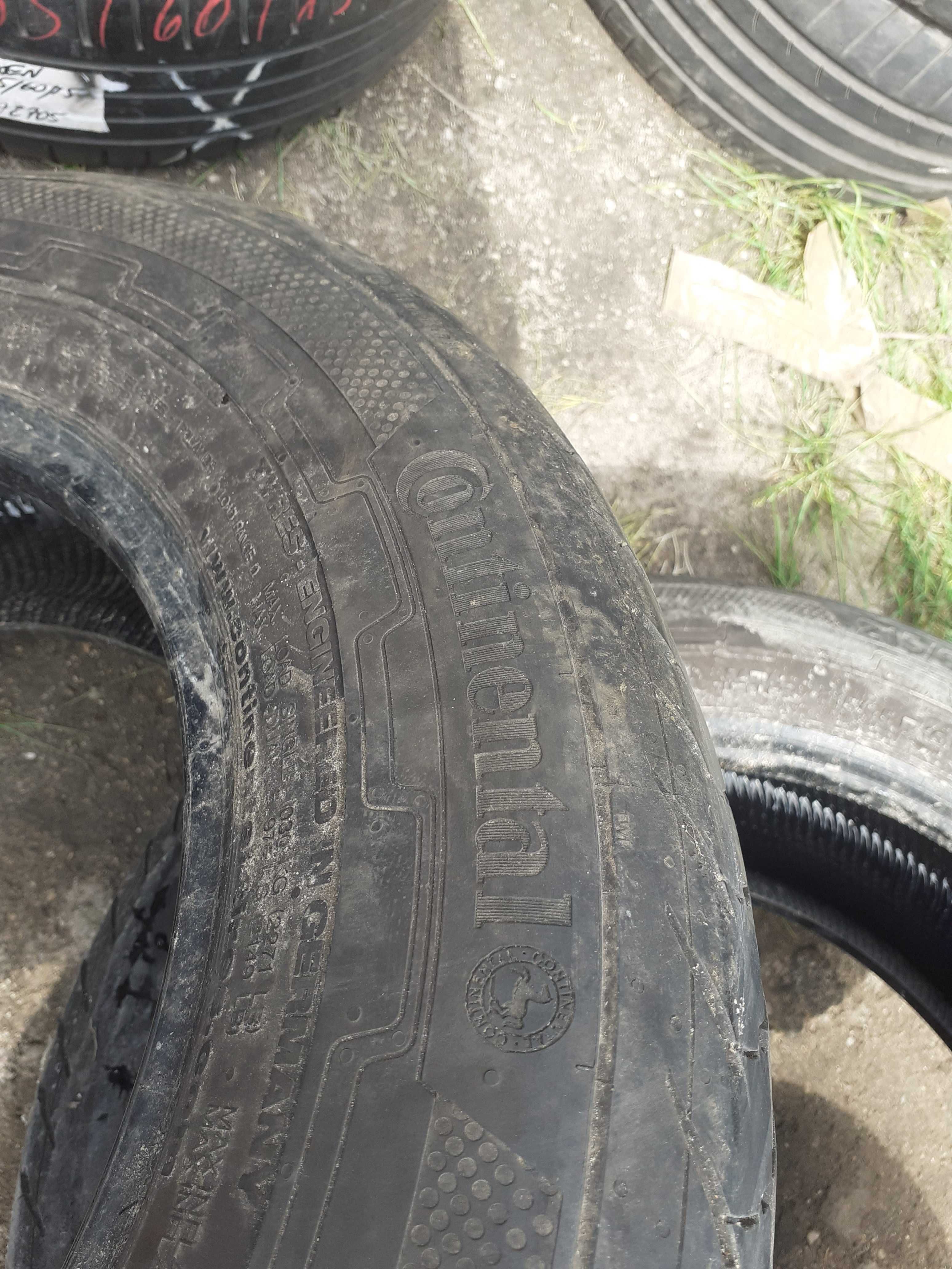 2x używane opony letnie 215/65 R16C Continental z GWARANCJĄ - montaż