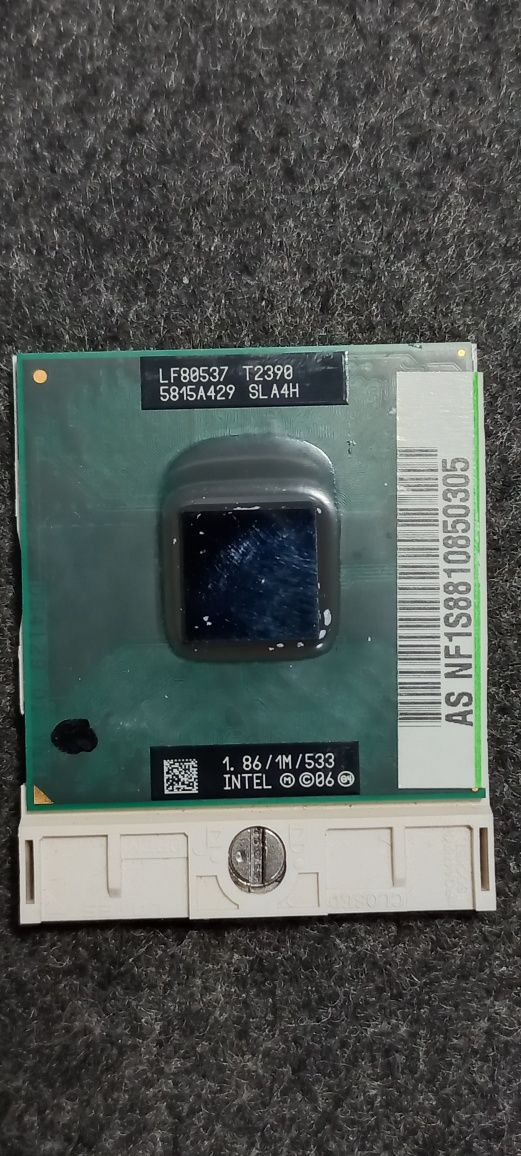 Intel Pentium T2390, 1.86 GHz,  1M, FS Laptop Portátil