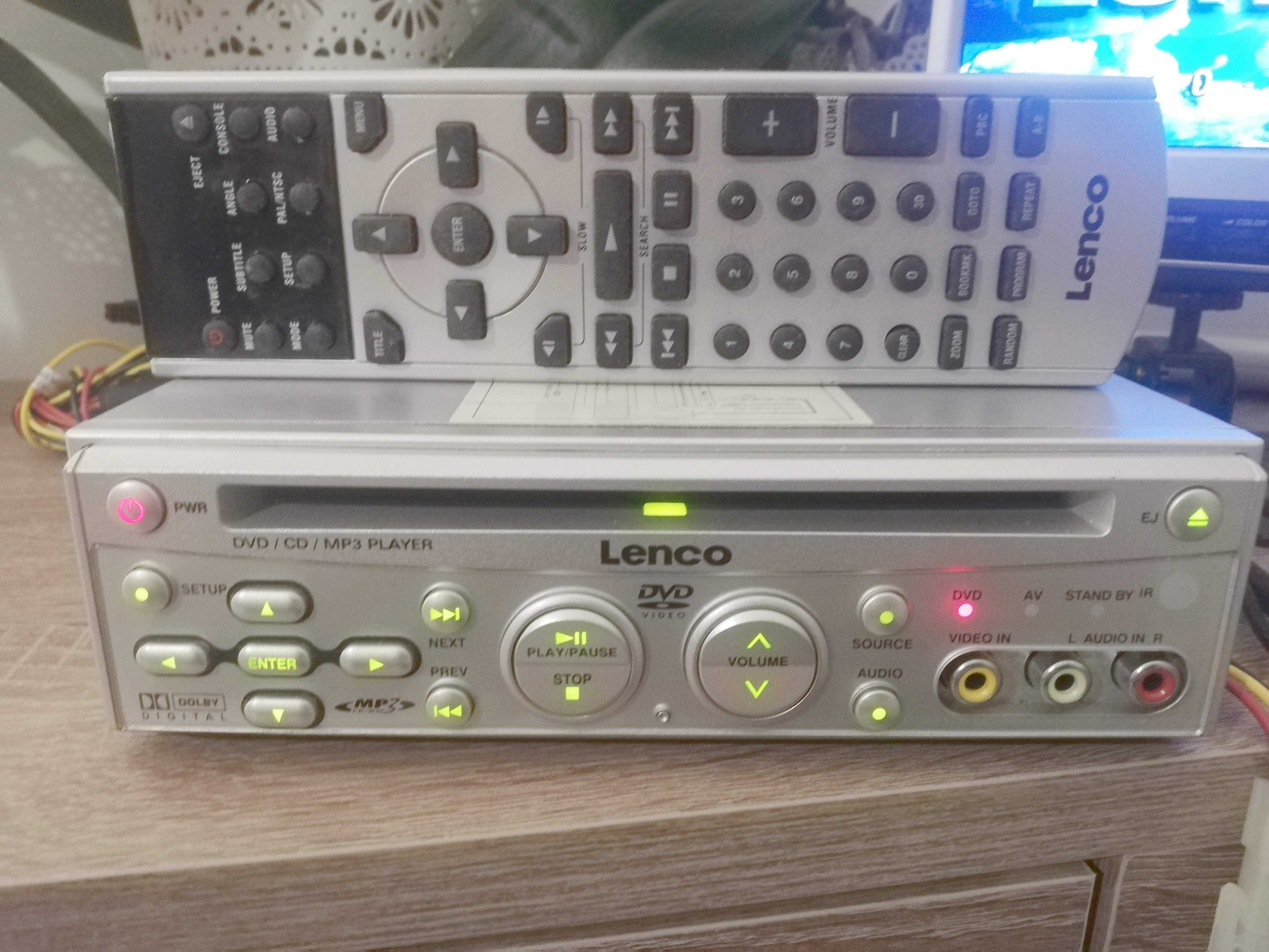 DVD z dwoma monitorami  LENCO DVD Player 205
