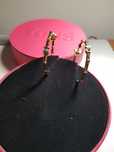 Argolas Tous prata vermeil com gemas