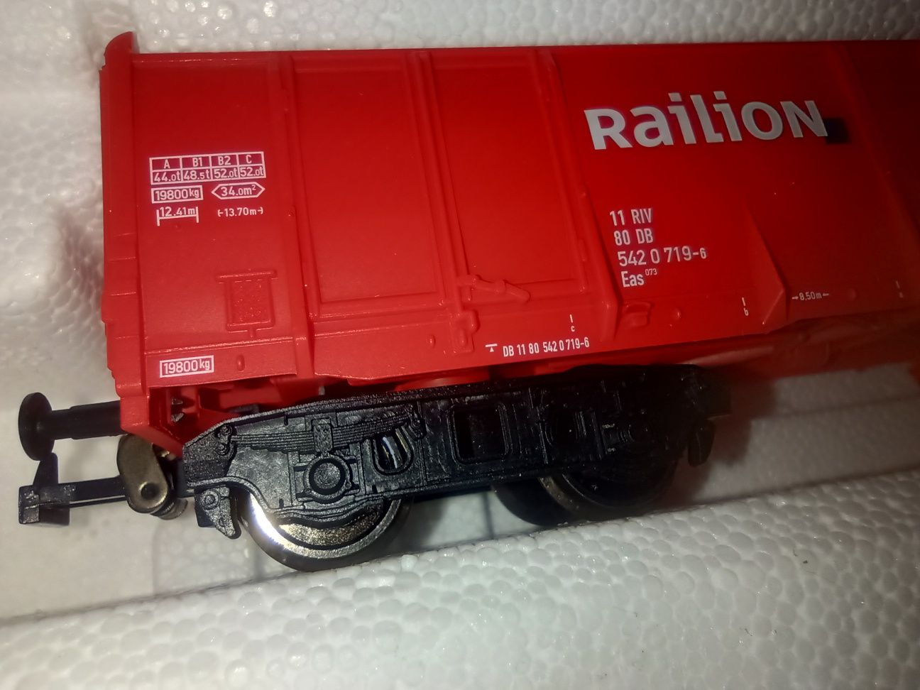 Zestaw 5 węglarek DB Cargo Railio  h0