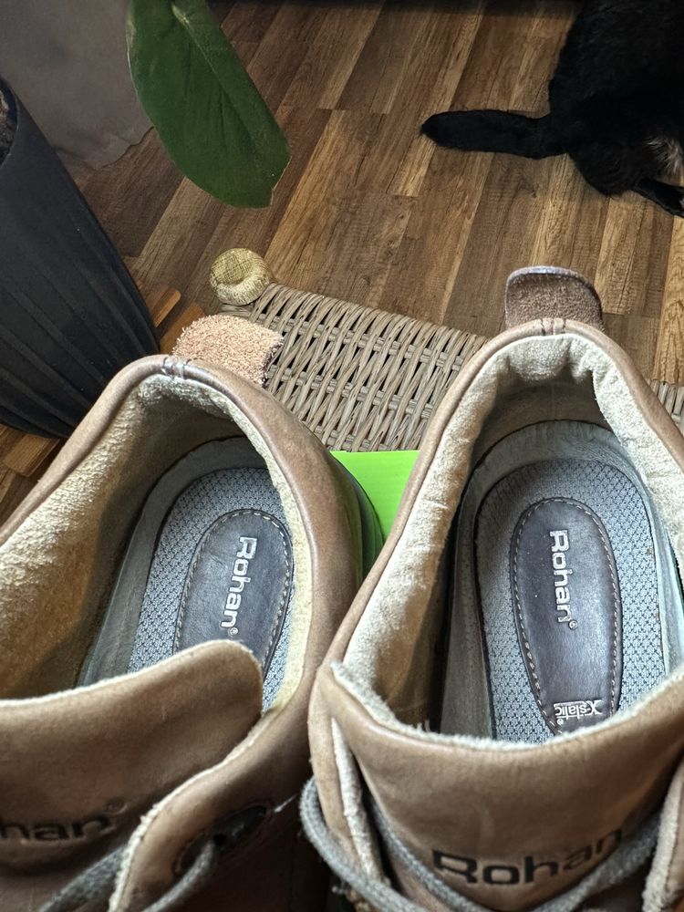 Buty skórzane ROHAN GERMANY 44,5 10 męskie turystyczne trekkingowe