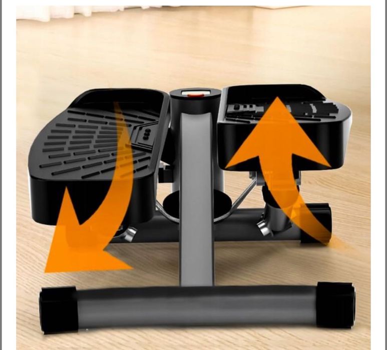 Твіст-степер  регулюючий  із еспандерами 2в1