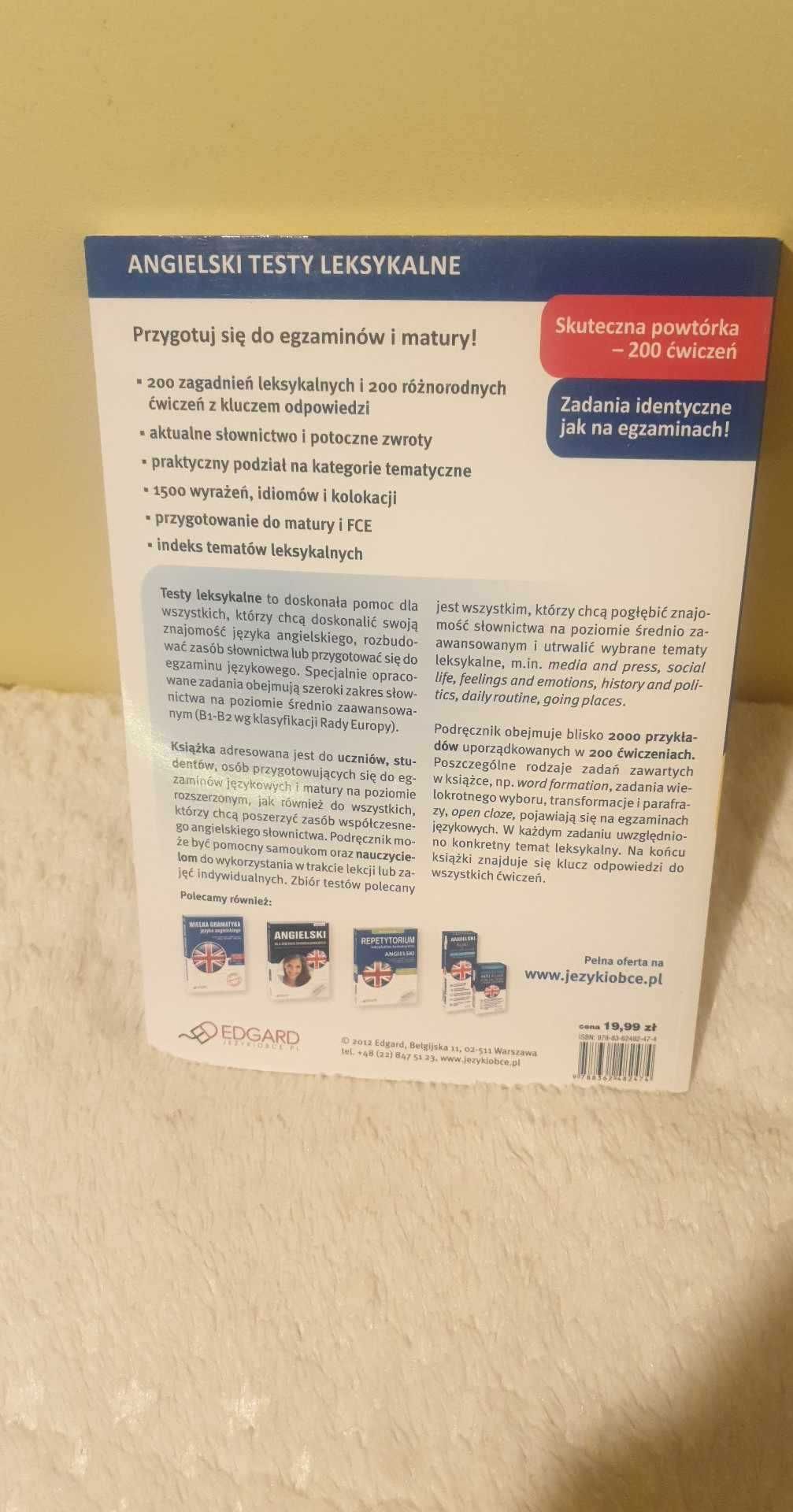 Angielski. Testy leksykalne dla średnio-zaawansowanych B1-B2