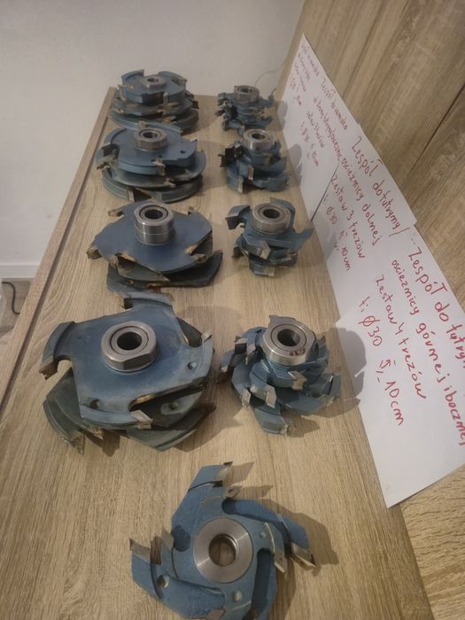 Stolarka drzwiowa okienka frezy stolarskie