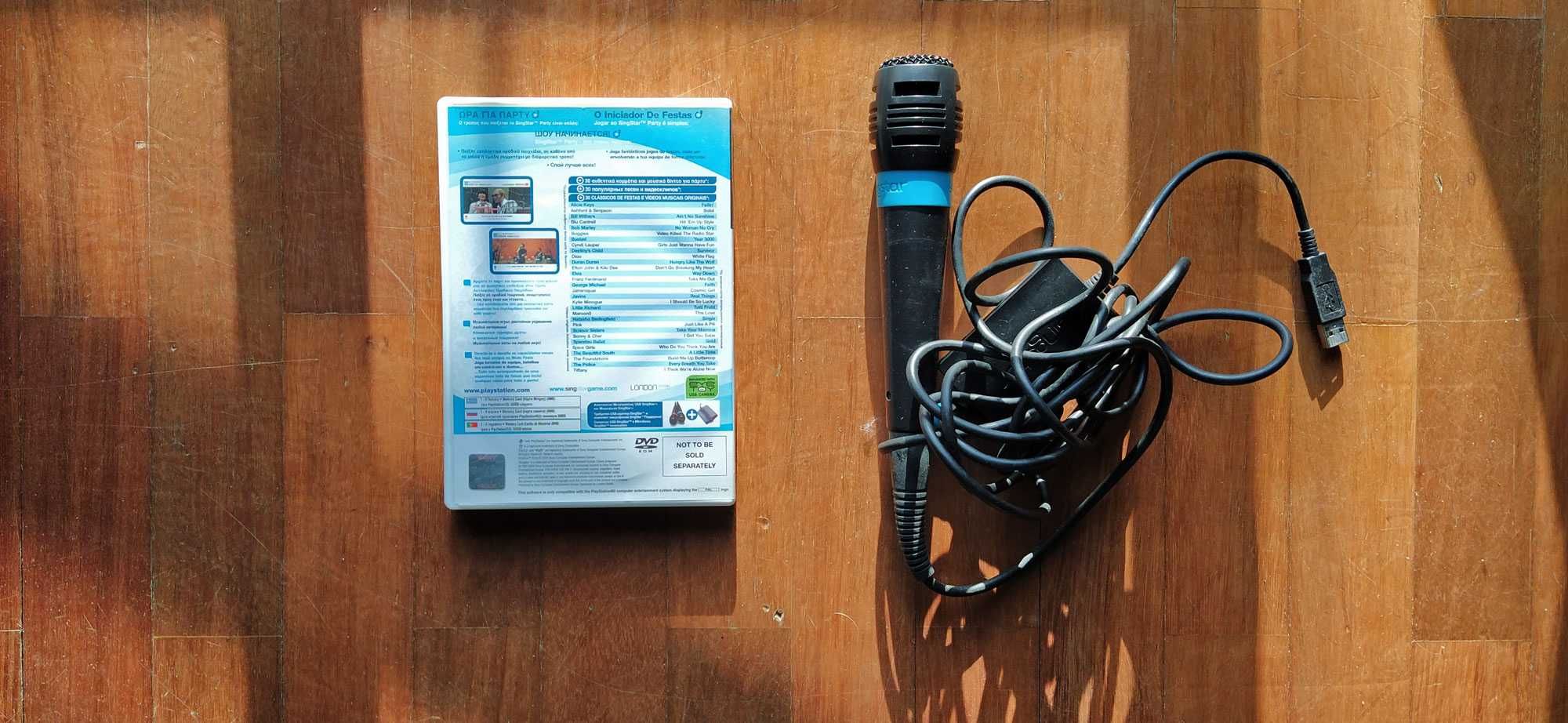 Jogo SingStar PS2 | PLAYSTATION 2 | e Microfone