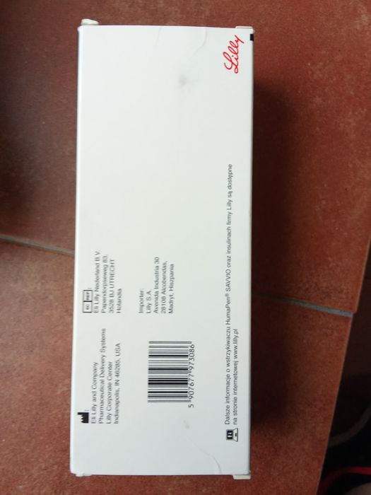 Pen do insuliny F. Lilly - Humalog/Humulin etc