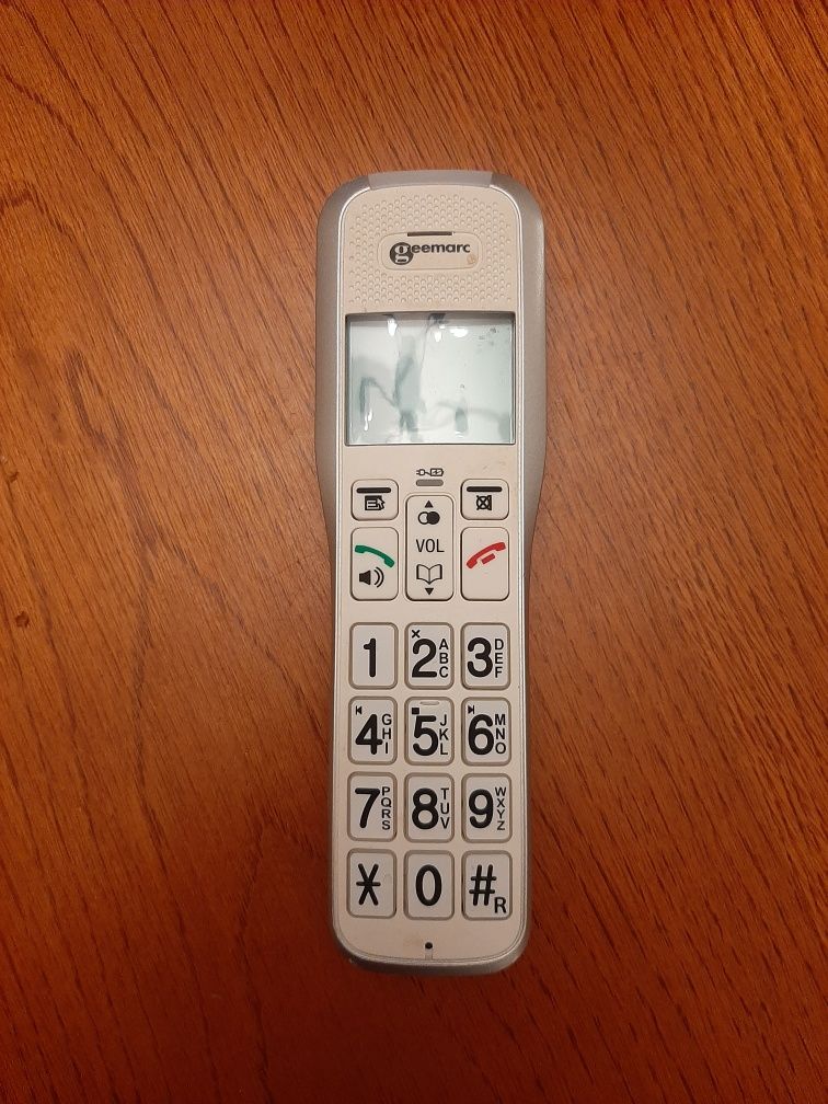 Słuchawka bezprzewodowa telefon Geemarc dect595