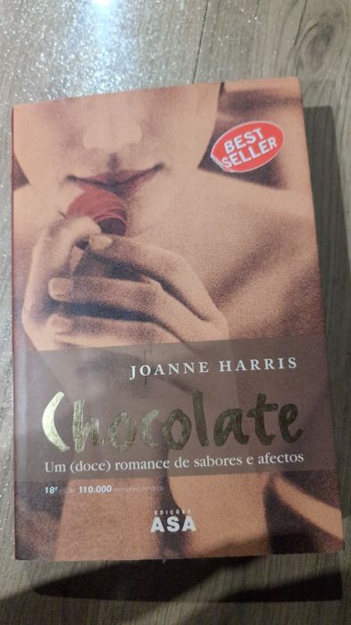 Livro chocolate de Joanne Harris