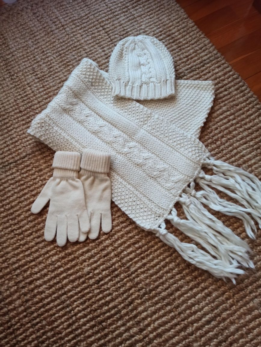 Czapka+szalik+ rękawiczki