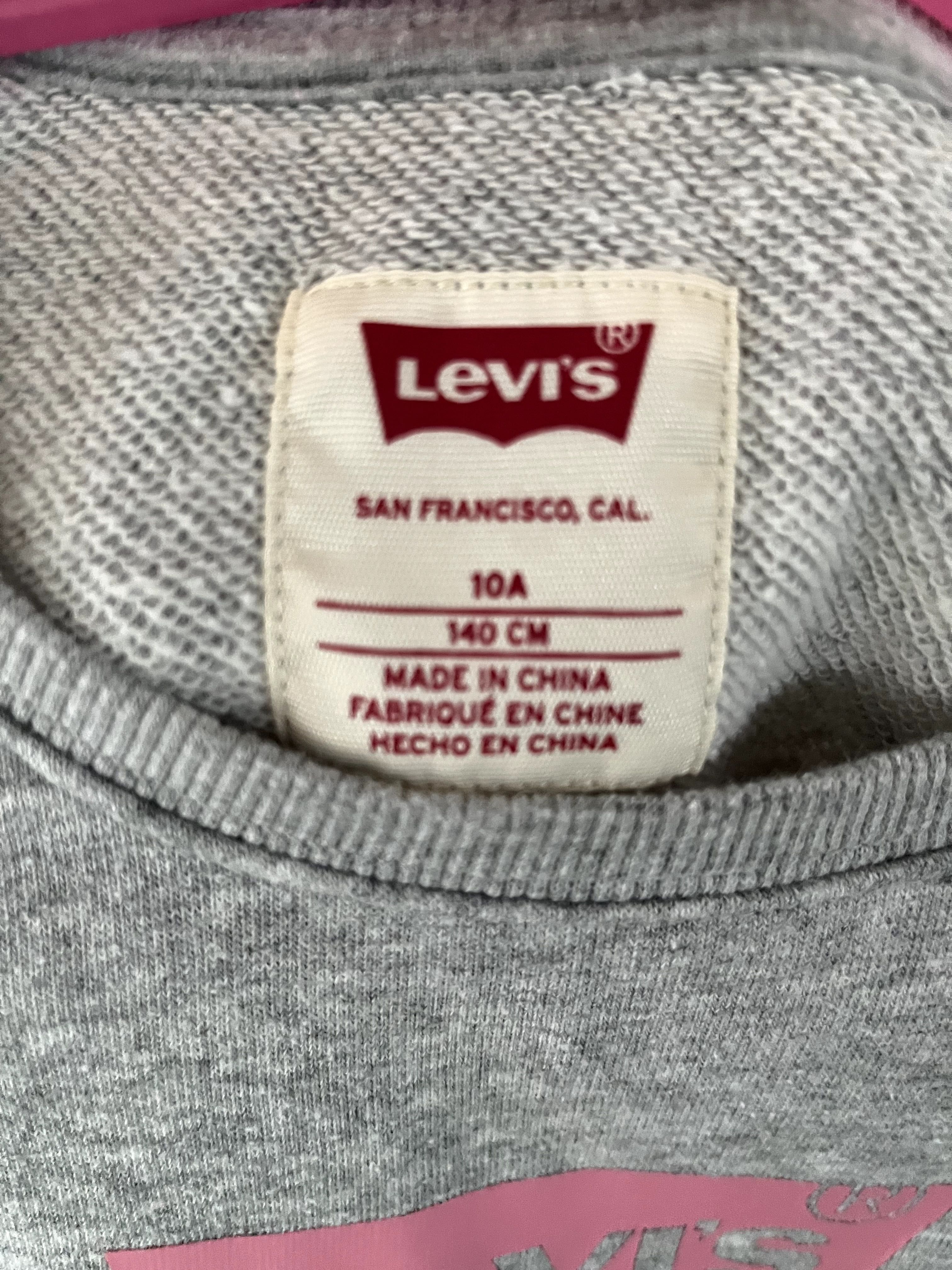 Bluza dziewczęca LEVI'S rozm. 140.