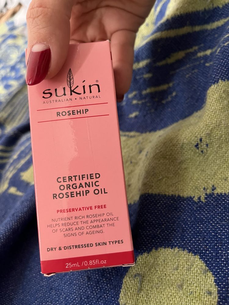 SUKIN ROSEHIP ekologiczny olej z dzikiej róży, 50 ml