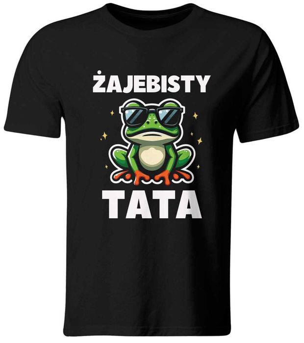 Koszulka Żajebisty Tata. Prezent na Dzień Ojca, roz. S-XXL tutaj L