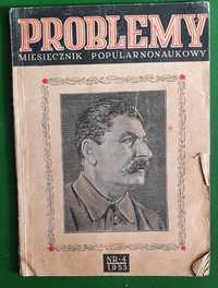 Miesięcznik Problemy nr.4 1953r