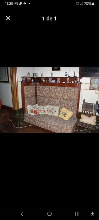 cadeirão vintage de canto