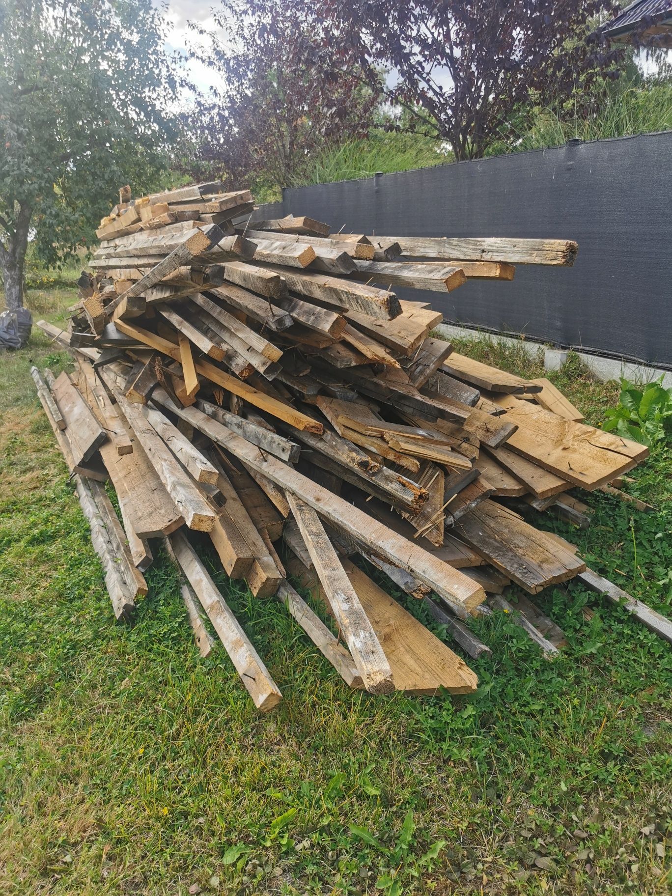 Drewno na opał ze strychu