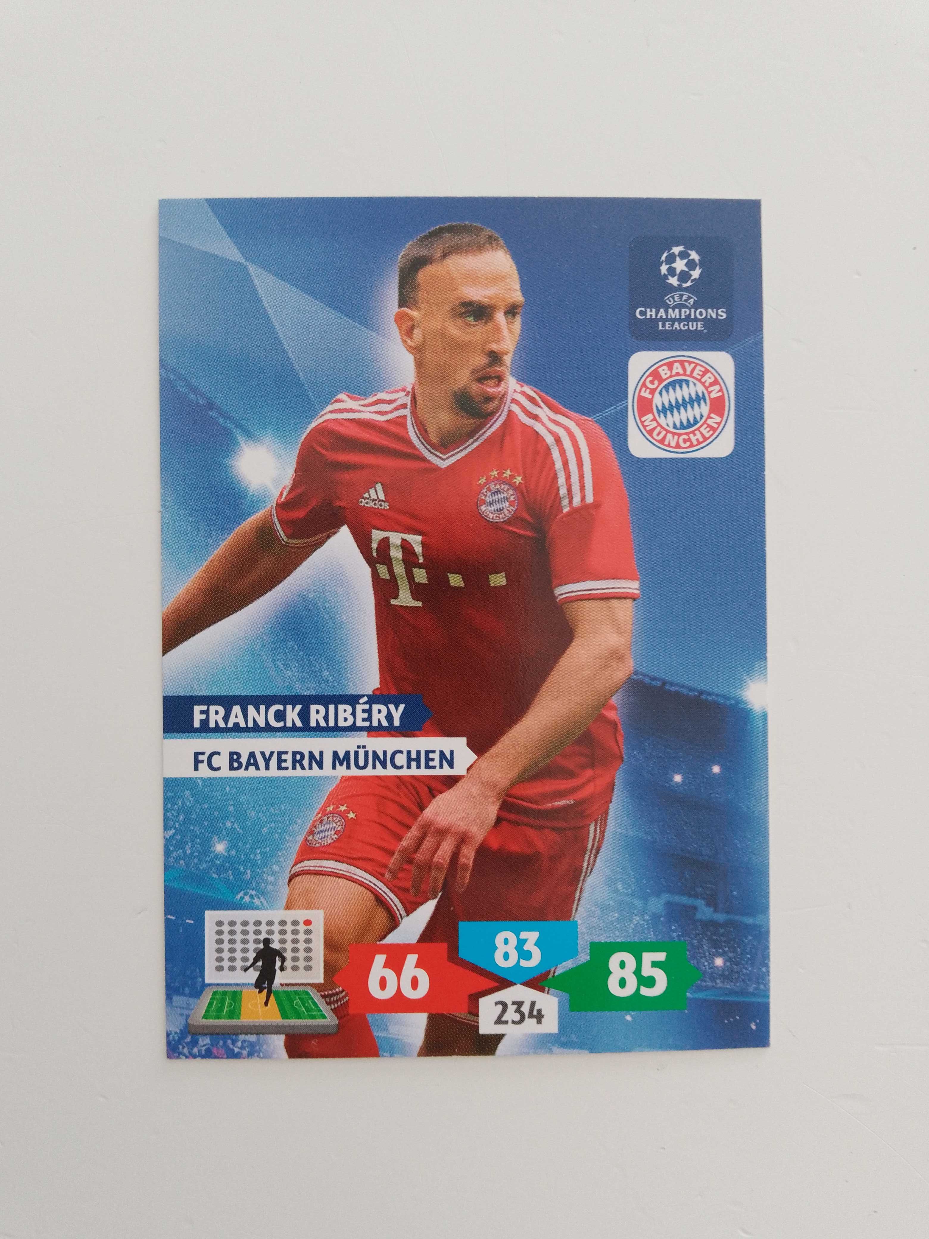 Franck Ribéry (Base card) FC Bayern München Champions League 2013/14