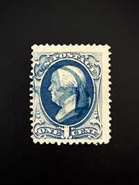 Марка США 1873 год Франклин