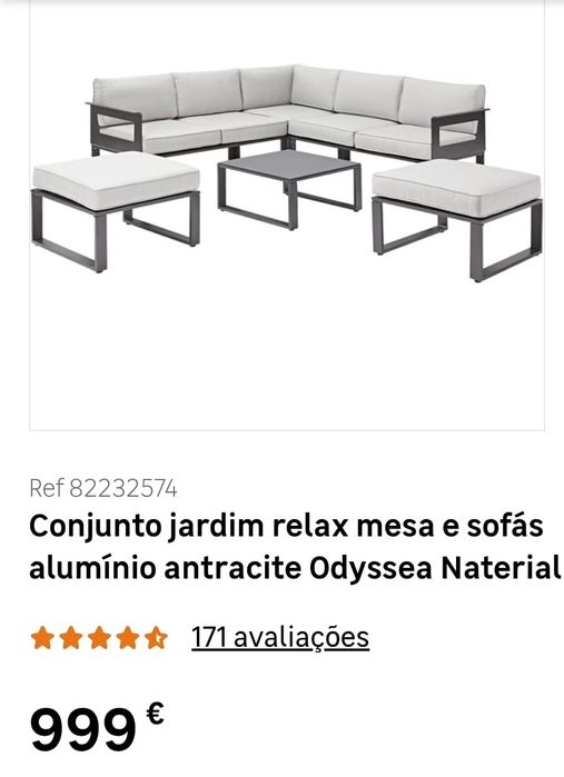 Conjunto de Jardim Relax