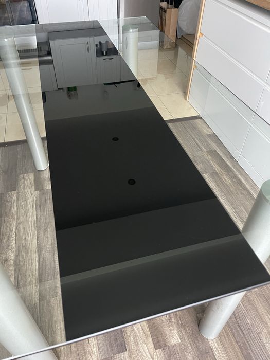 Stół kuchenny szklany