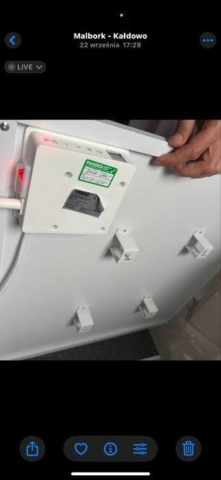 Grzejnik Panelowy na podczerwień PRINCESS 350w SMART INFRARED PANEL
