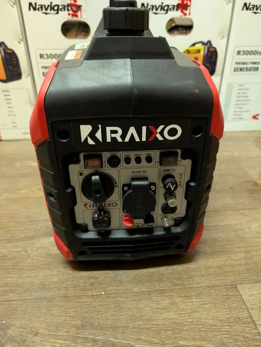 Генератор бензиновий інверторний Raixo R2200IS 1,8 кВт/2 кВт