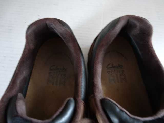 Buty CLARKS roz 41 GORE-TEX Półbuty Skóra