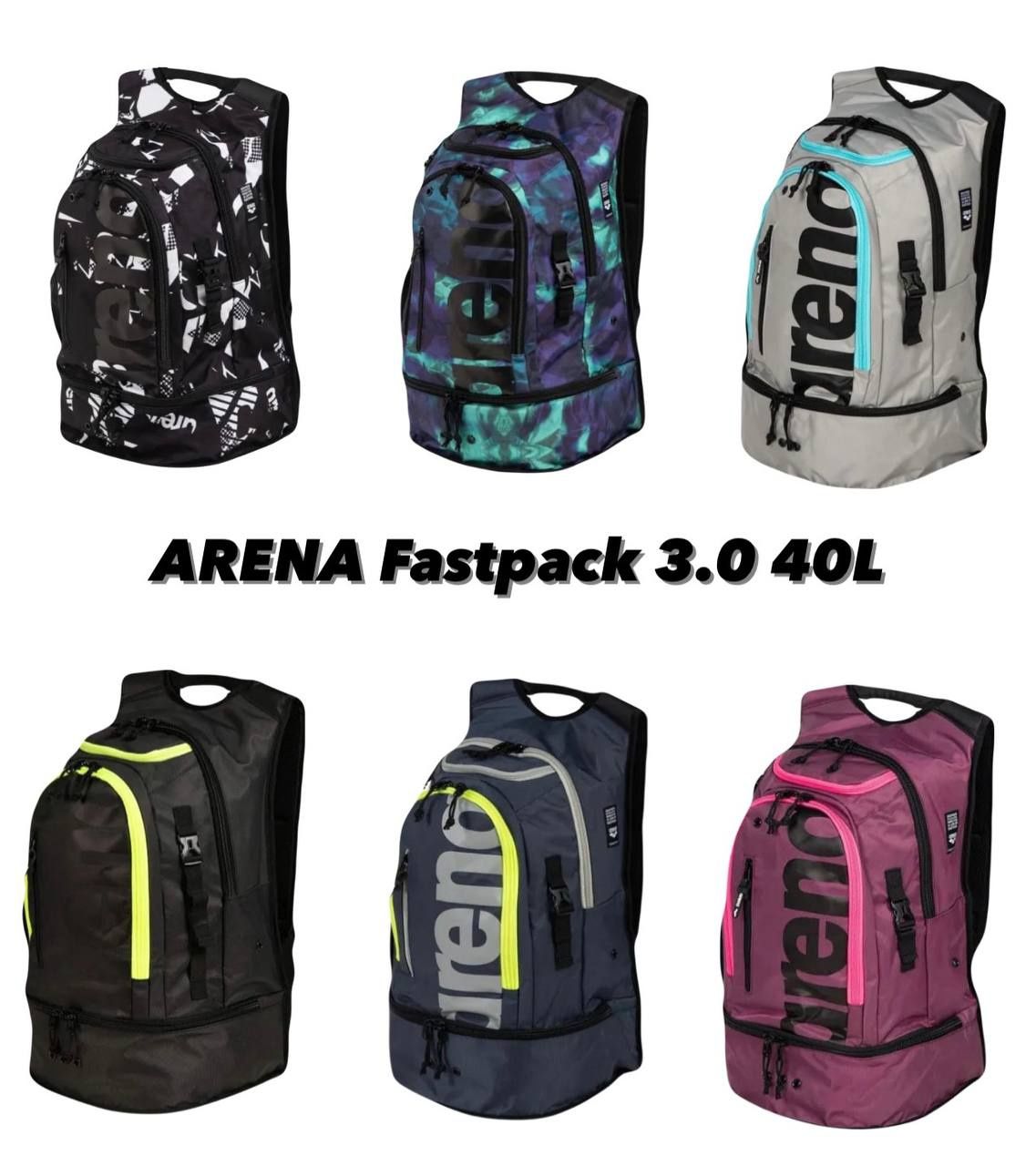 Рюкзак для плавання ARENA fastpack 3.0, ARENA team 45, spiky ІІІ, sped