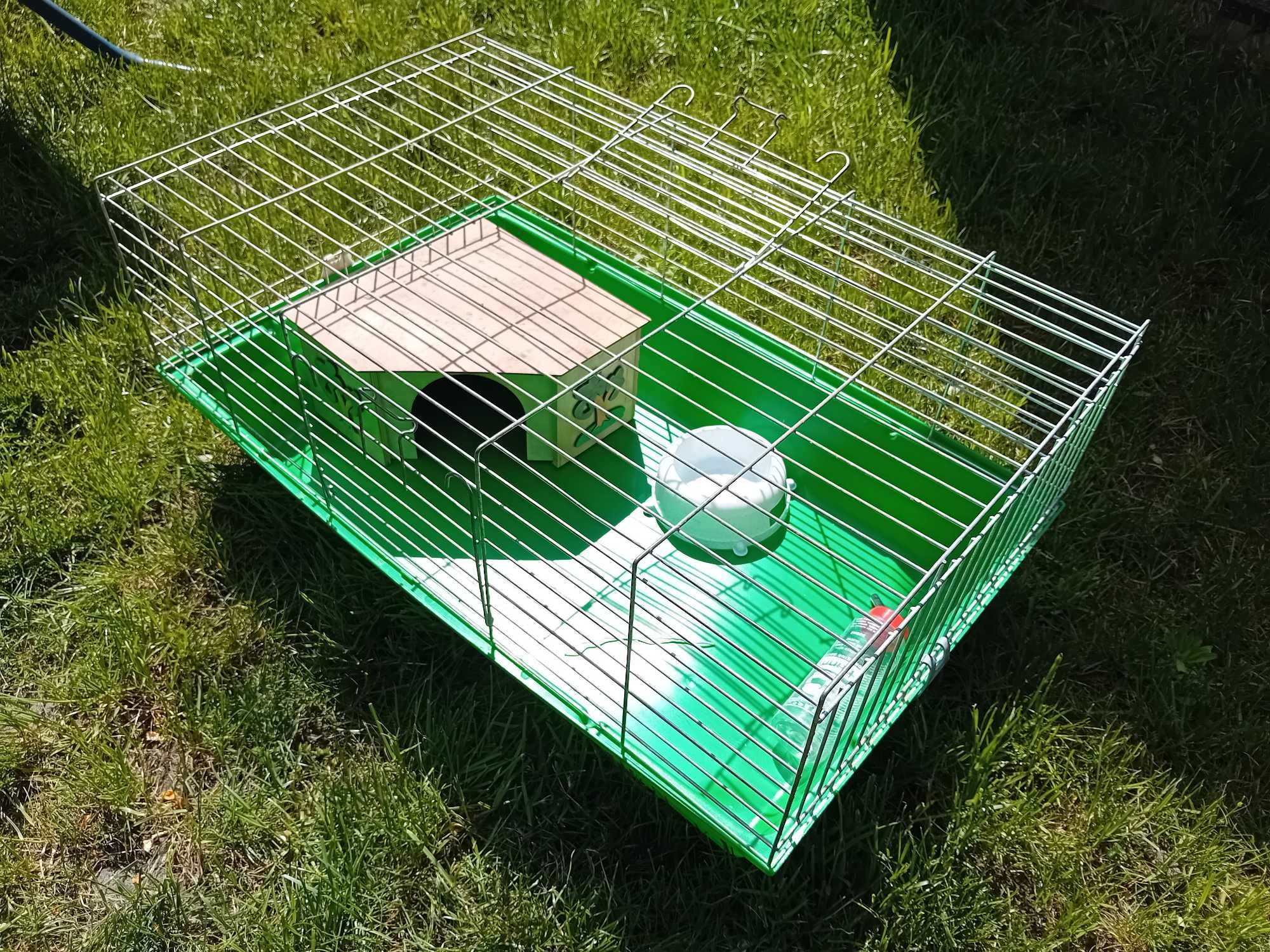 Wielka Klatka Dla Królika / Świnki Morskiej, Wymiary: 77 x 47 x 35 cm