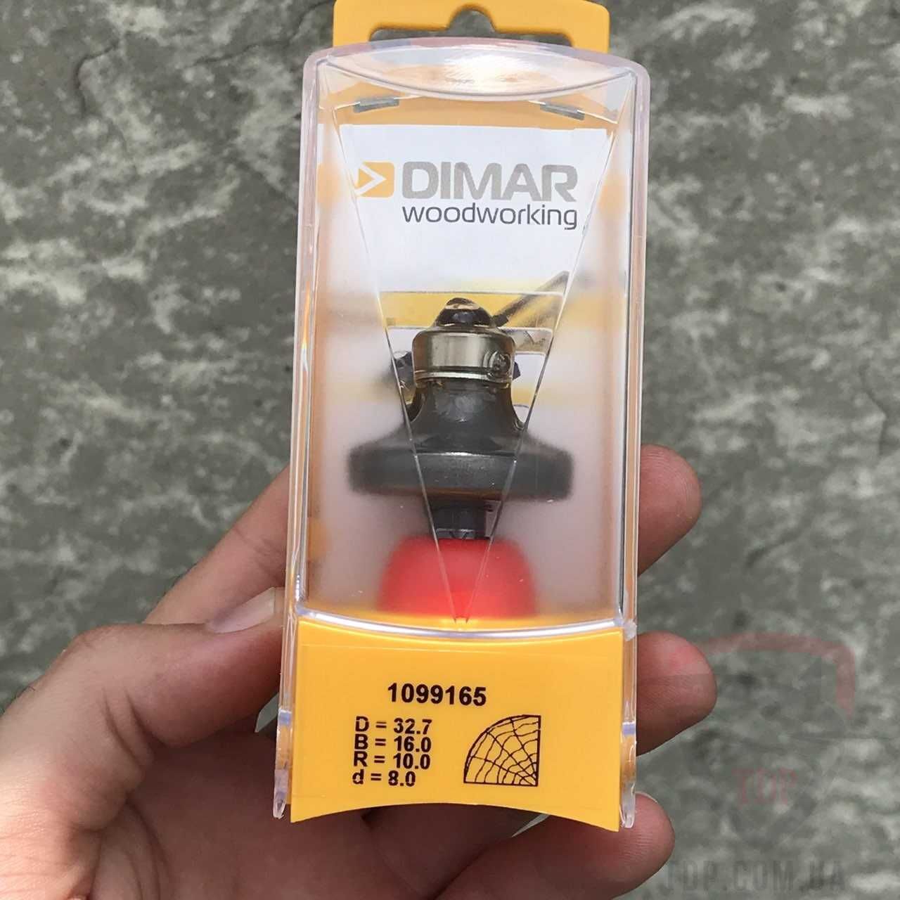 Фрези кальовочні (радіусні) DIMAR R6.35 D25.4 d8  (1090105)