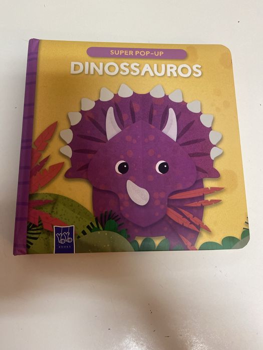Livro - Dinossauros - super pop - up- Novo