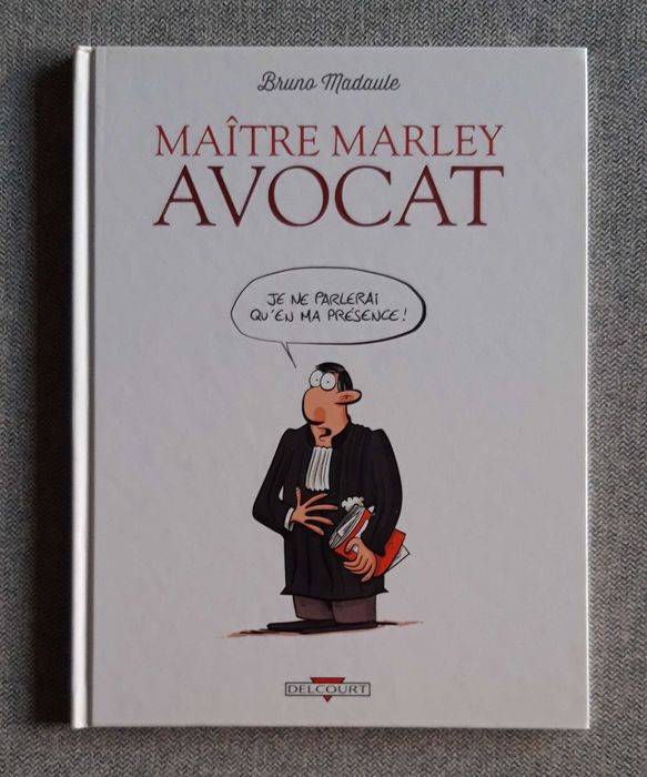 BD em francês "Maître Marley Avocat"
