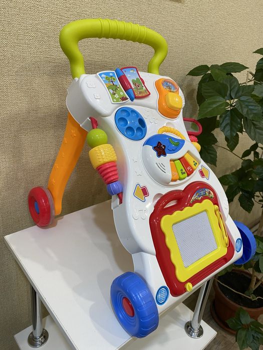 Іграшка Каталка-Ходунки (happy BABY “ПЕРШІ КРОКИ Baby-walker“)
