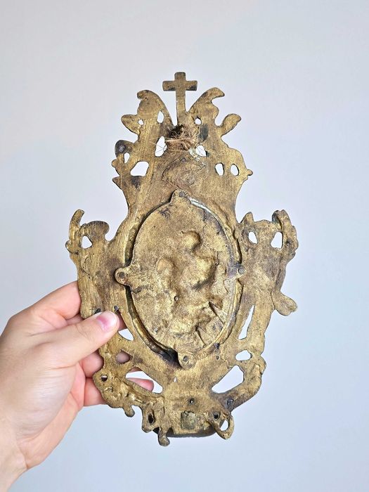 Kropielnica z mosiądzu