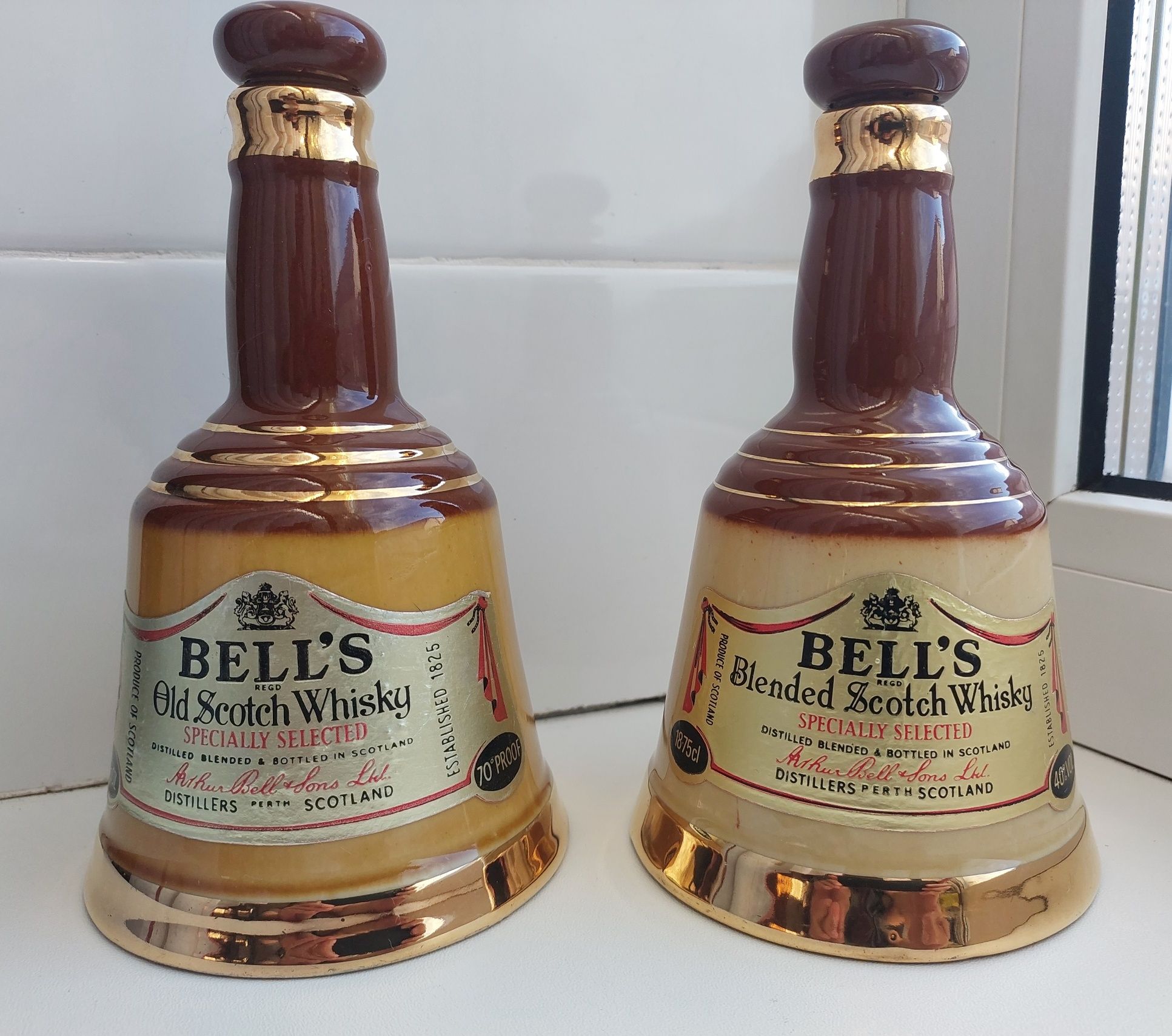 Декантер, графин вінтажний Bells Scotch Whiskey