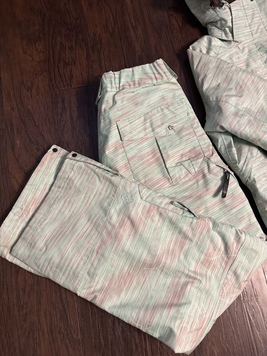 Salomon strój narciarski damski L kurtka i spodnie narciarskie