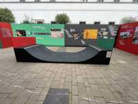 Rampa skatepark mini ramp