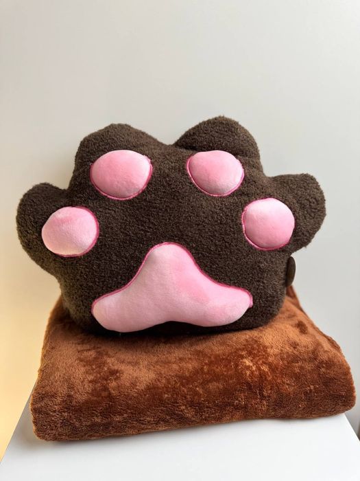 Іграшка з пледом 3 в 1  (тапалапка) Игрушка с пледом 3 в 1 (топалопка)