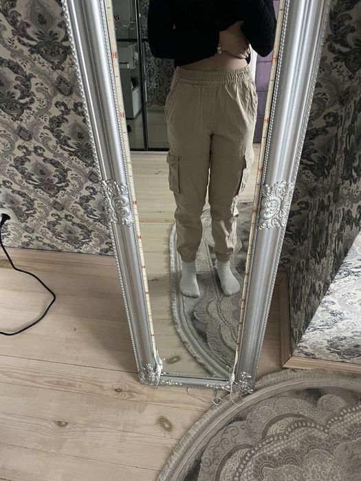 Штани карго з манжетами